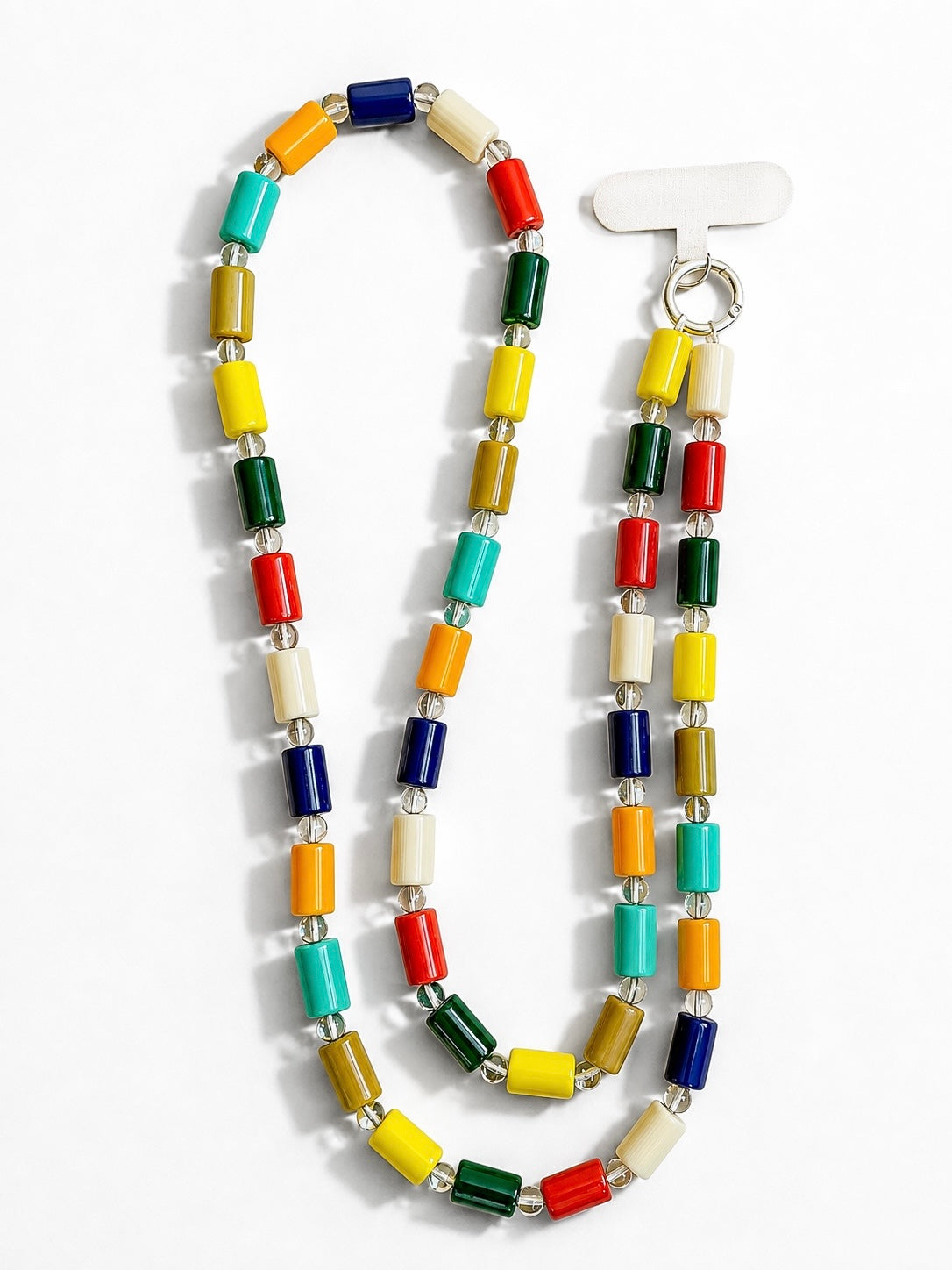 Long multicolored