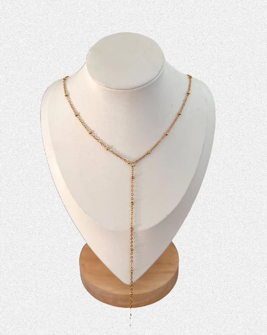 basic drop necklace