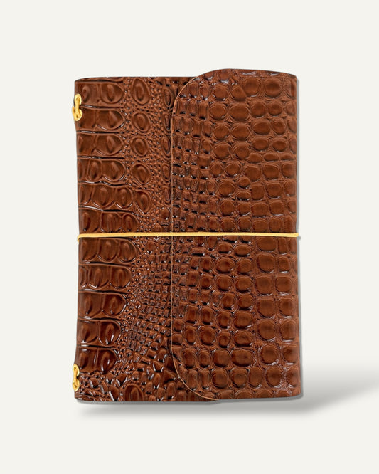Dark Brown Journal Cover