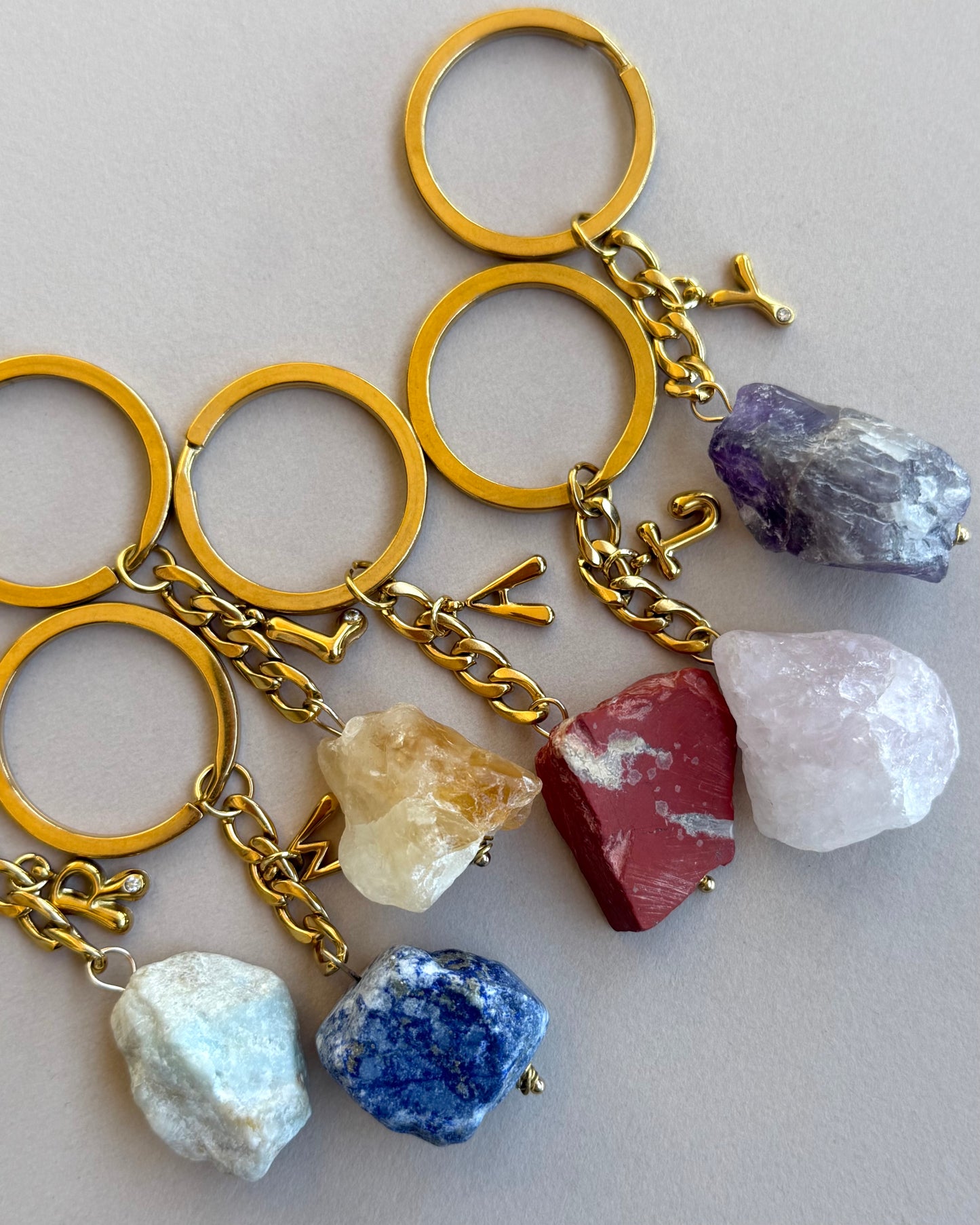 Citrine keychains