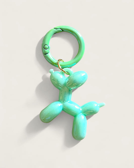 Mini green balloon dog