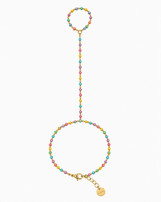 Multicolored Hand chains