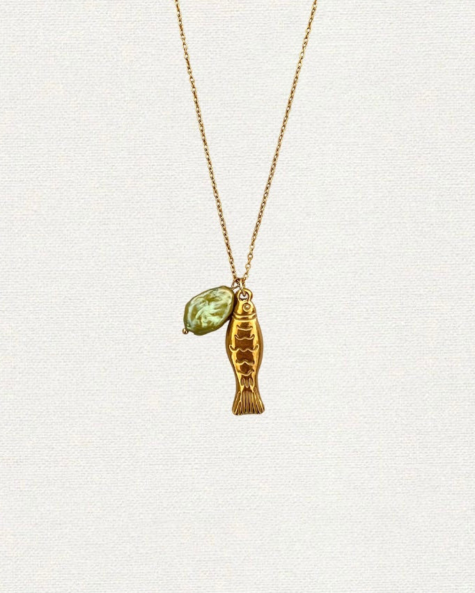 Big fish necklace