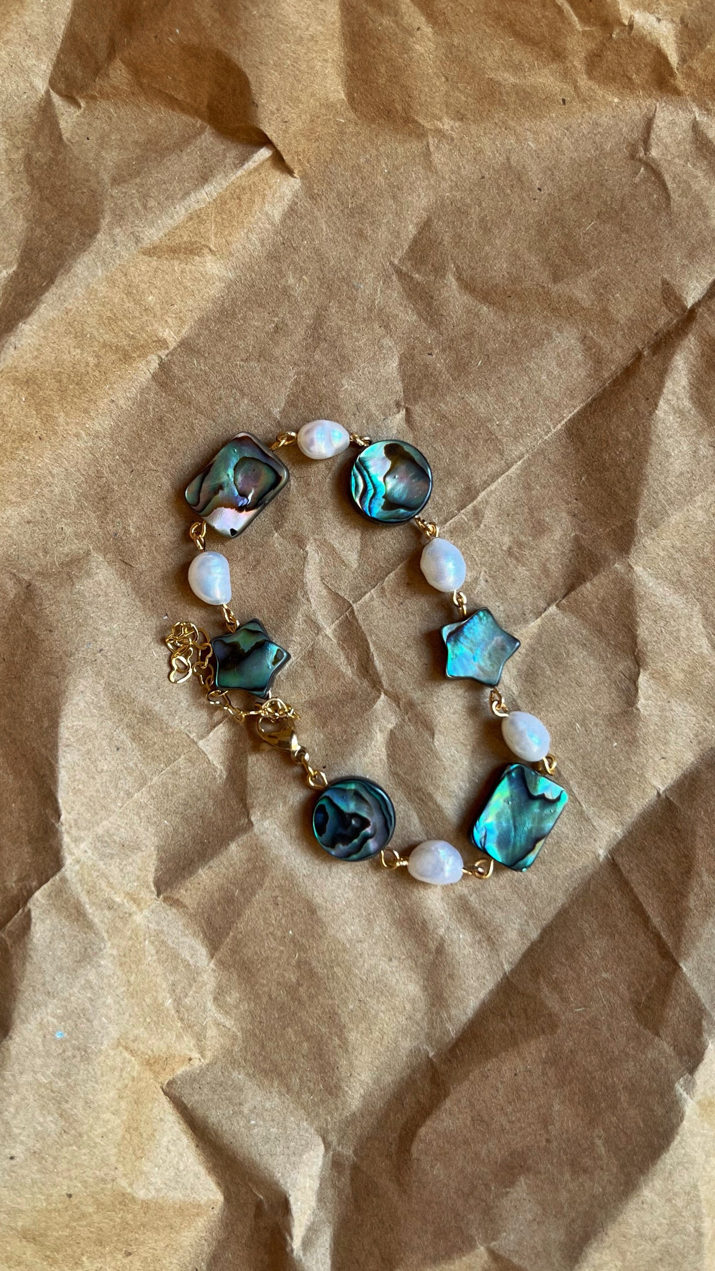 mother of pearls bracelet