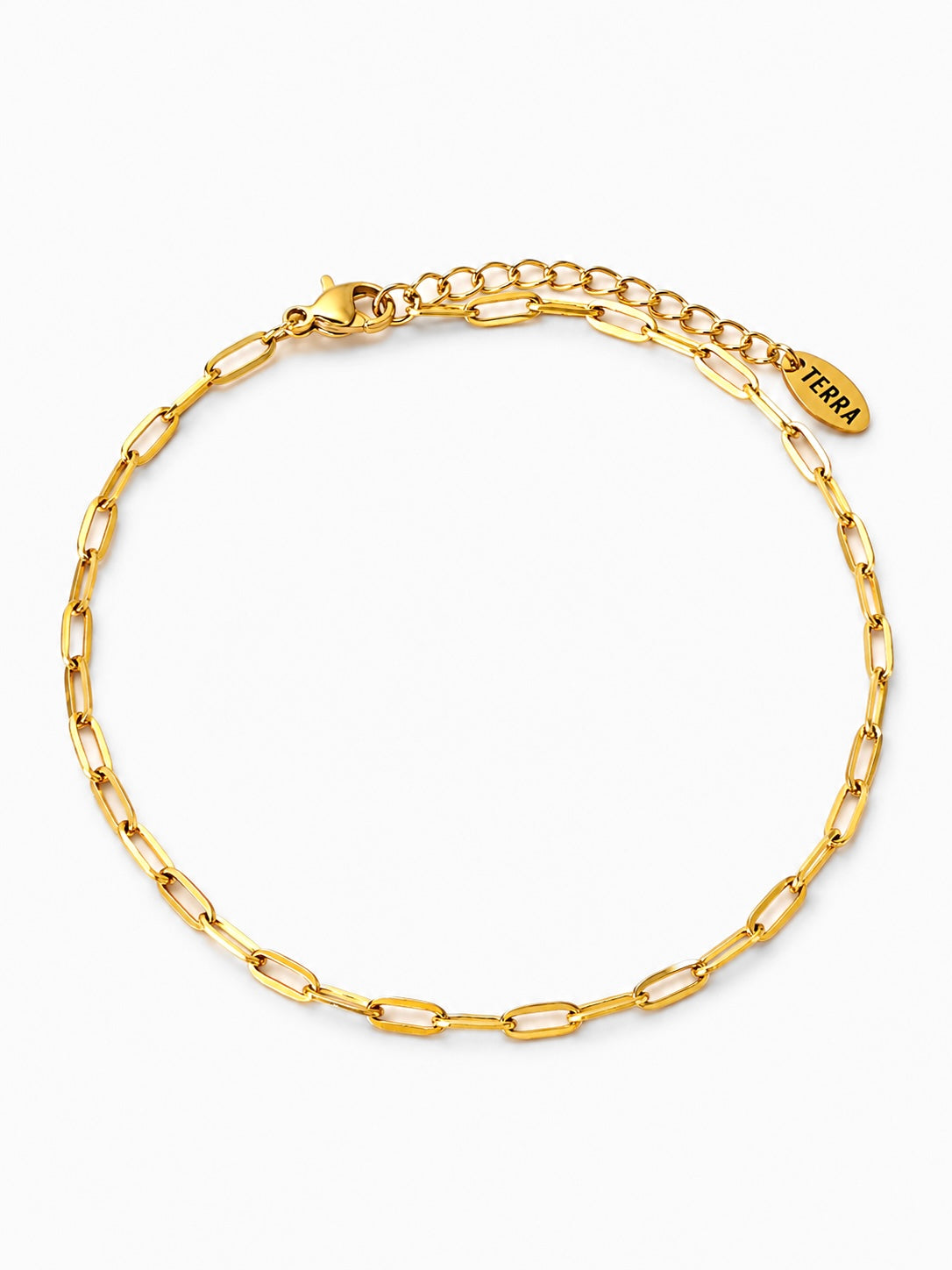 Paper Clip Anklet