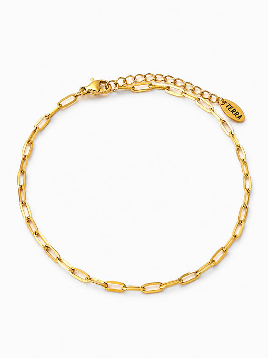 Paper Clip Anklet