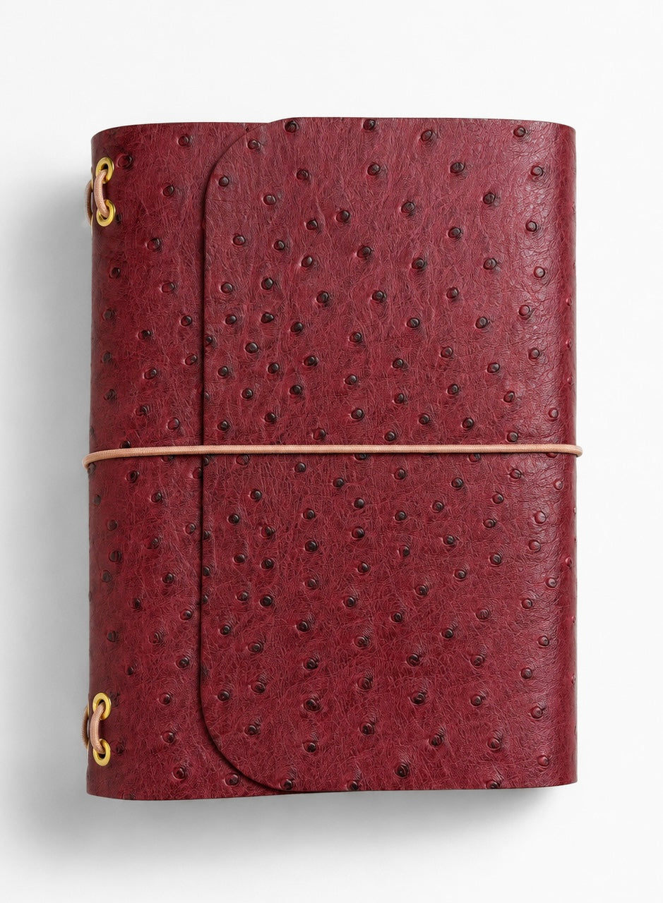 Dotted Burgundy