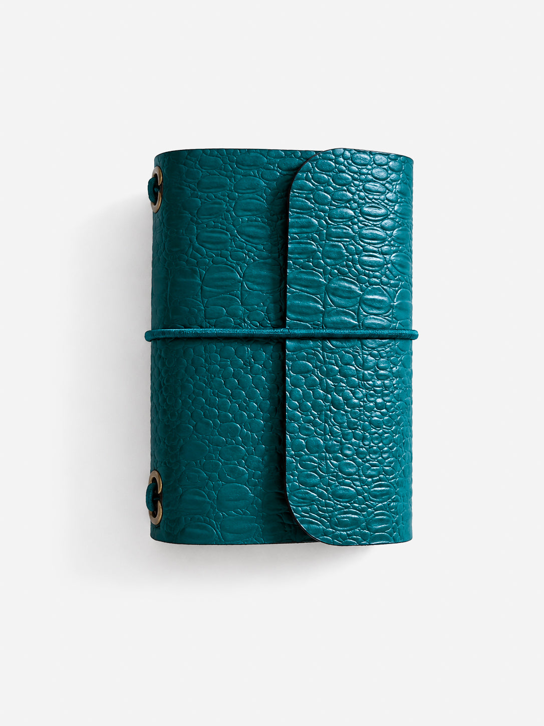 Teal Croc Mini Journal