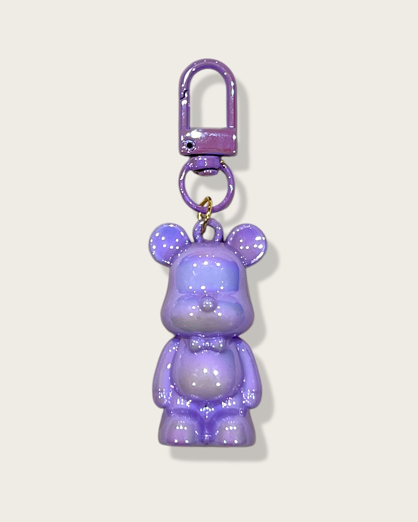 Purple teddy bear