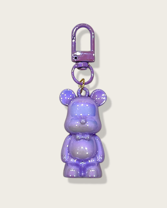 Purple teddy bear