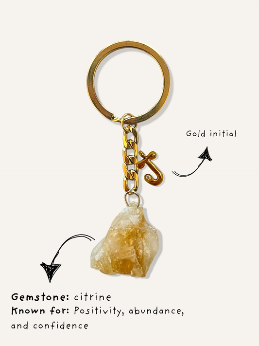 Citrine keychains