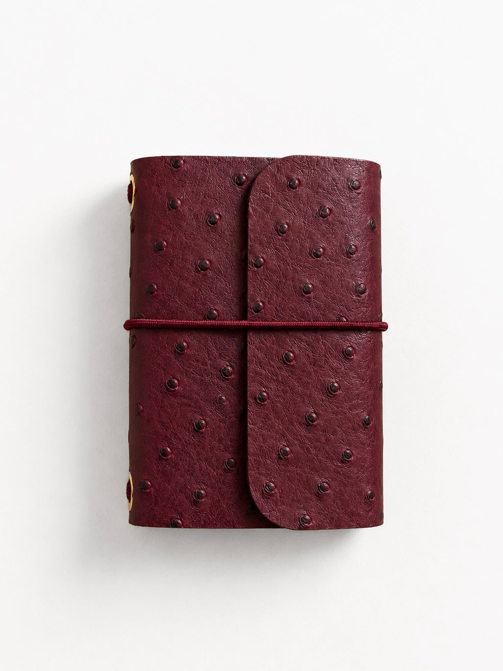 Dotted Burgundy Mini Journal