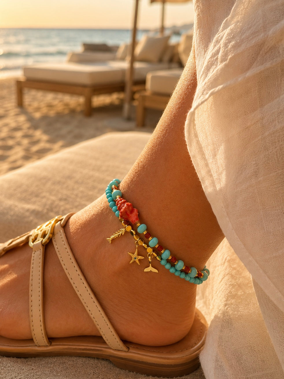 Saltwater Anklet