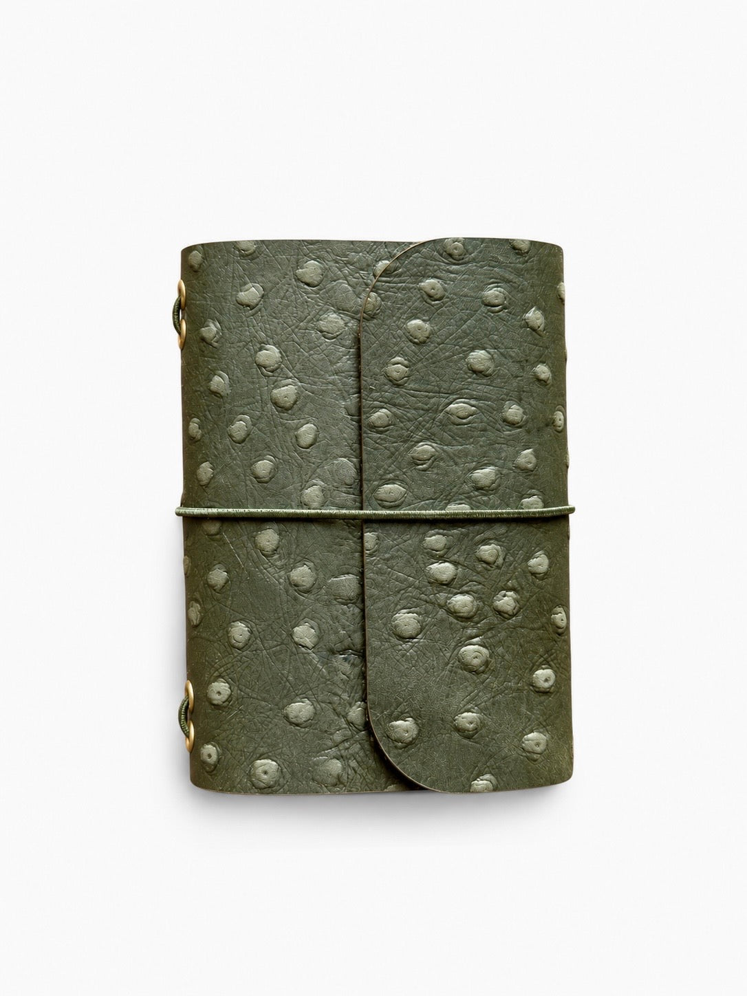 Dotted Olive Mini Journal