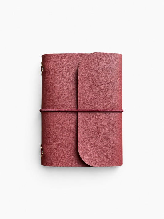 Matte burgundy Mini Journal