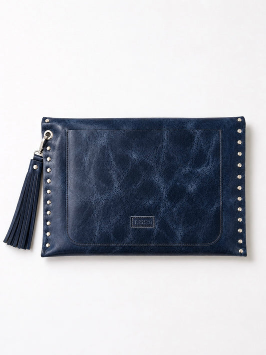 Washed blue Laptop Sleeve