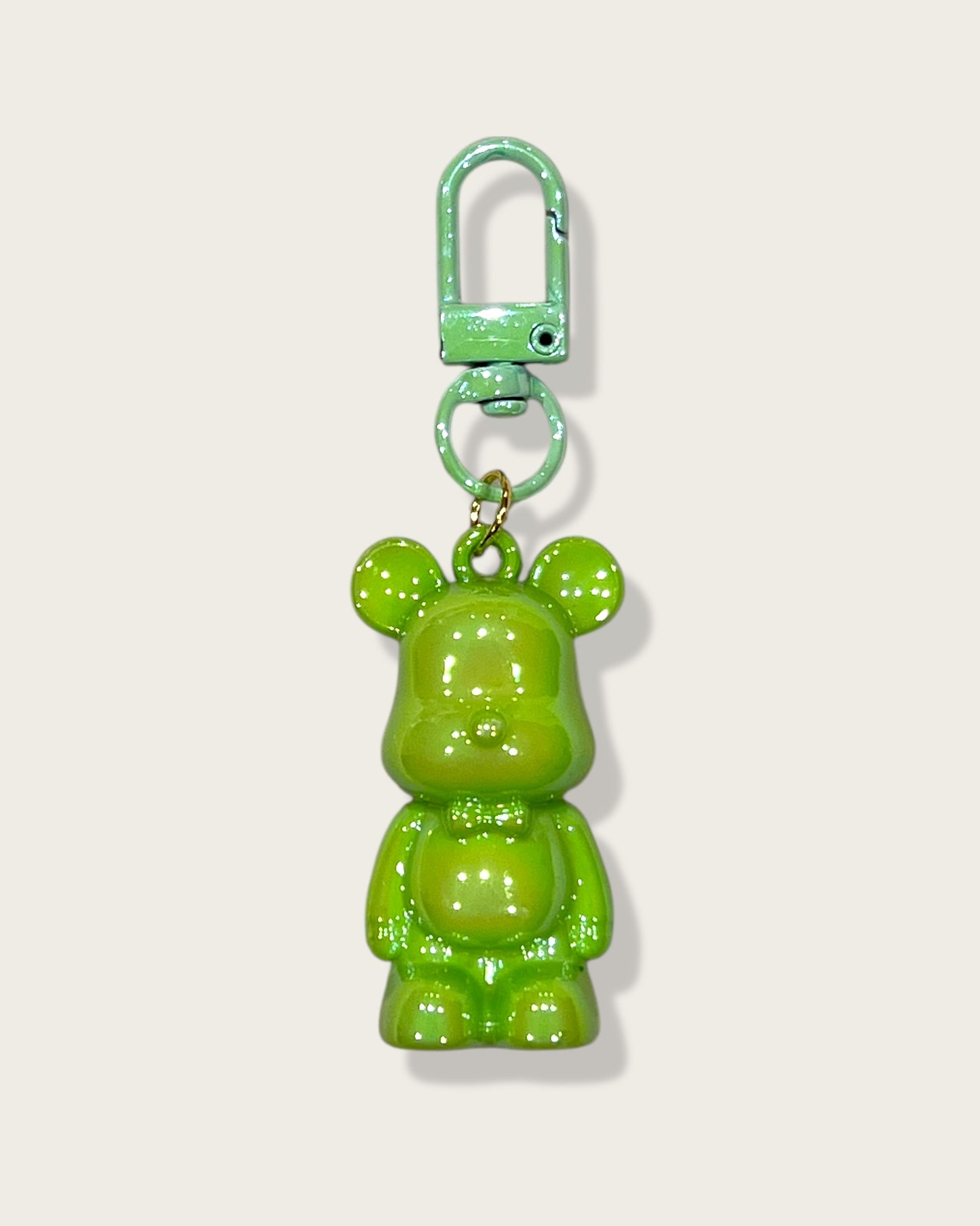 Green teddy bear