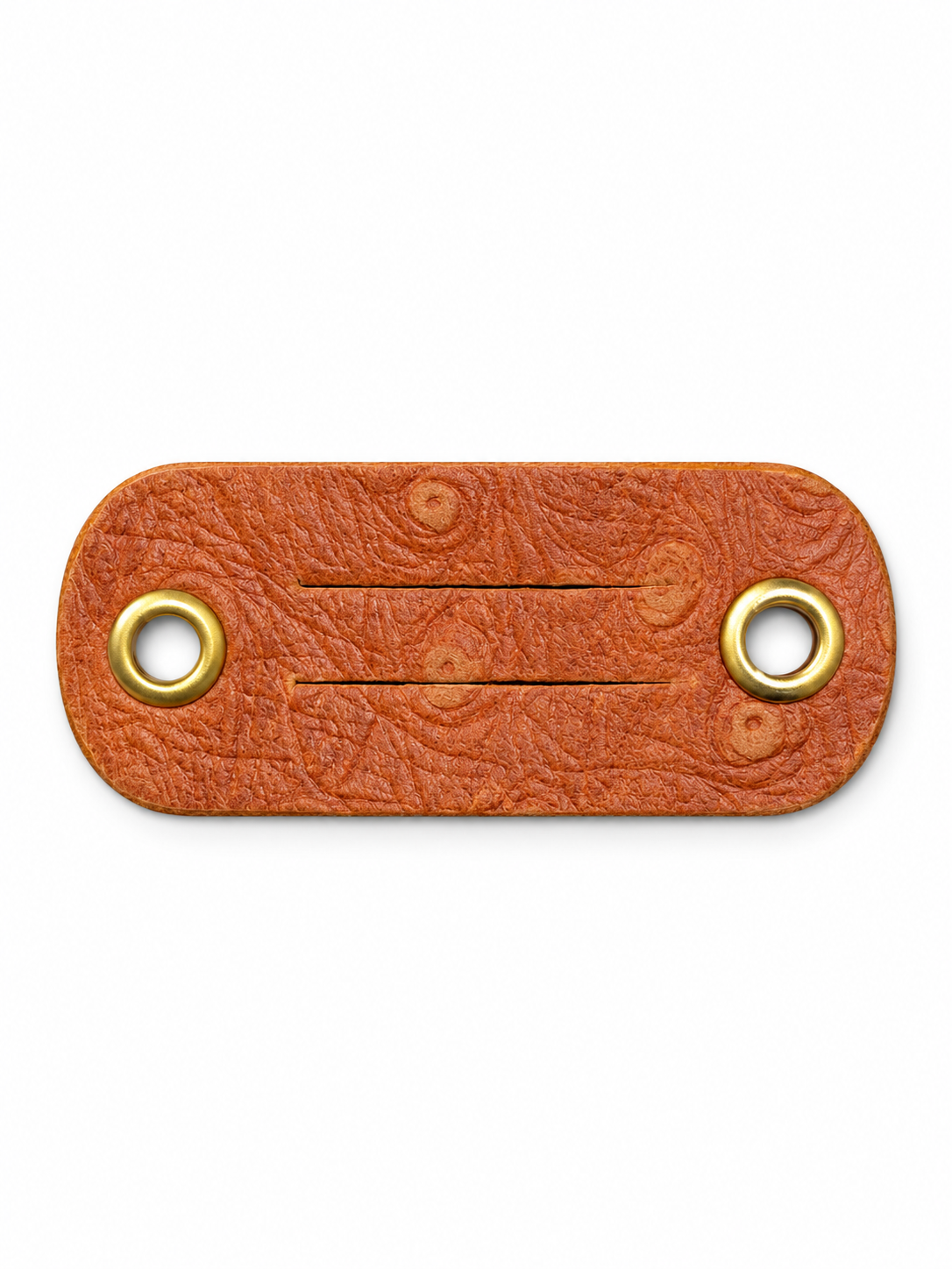 Dotted Brown Pen Holder