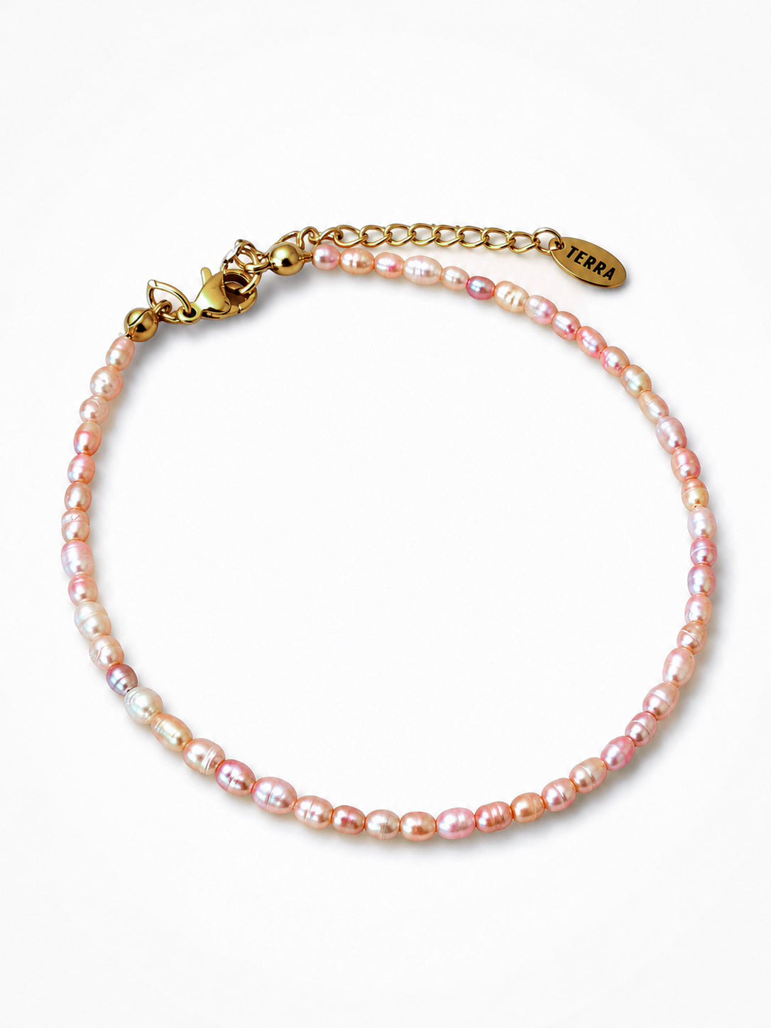 Pink Pearl Anklet