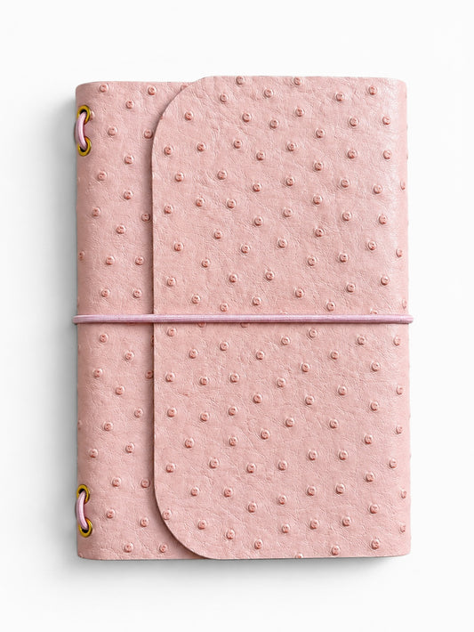 Dotted Pink Journal Cover