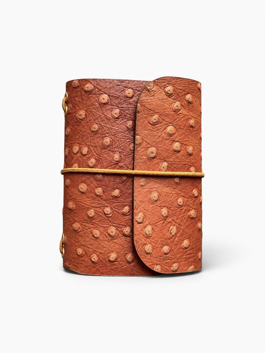Dotted Brown Mini Journal