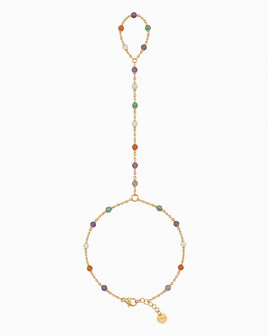 Multicoloured Hand chains