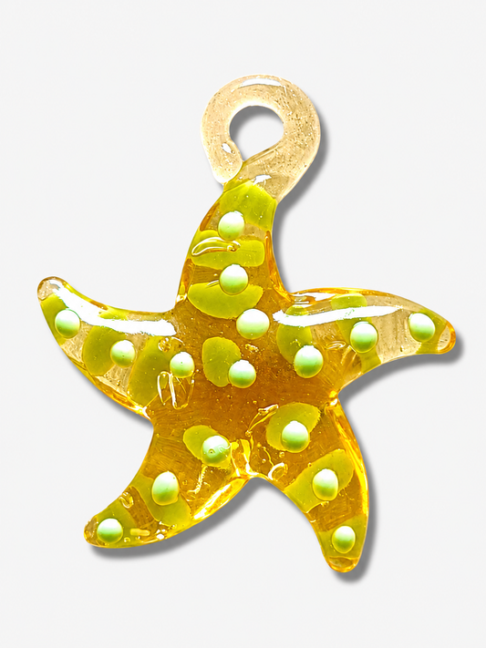 Dotted Yellow Star
