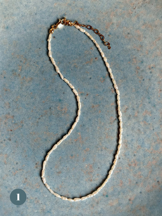 Pearls necklaces