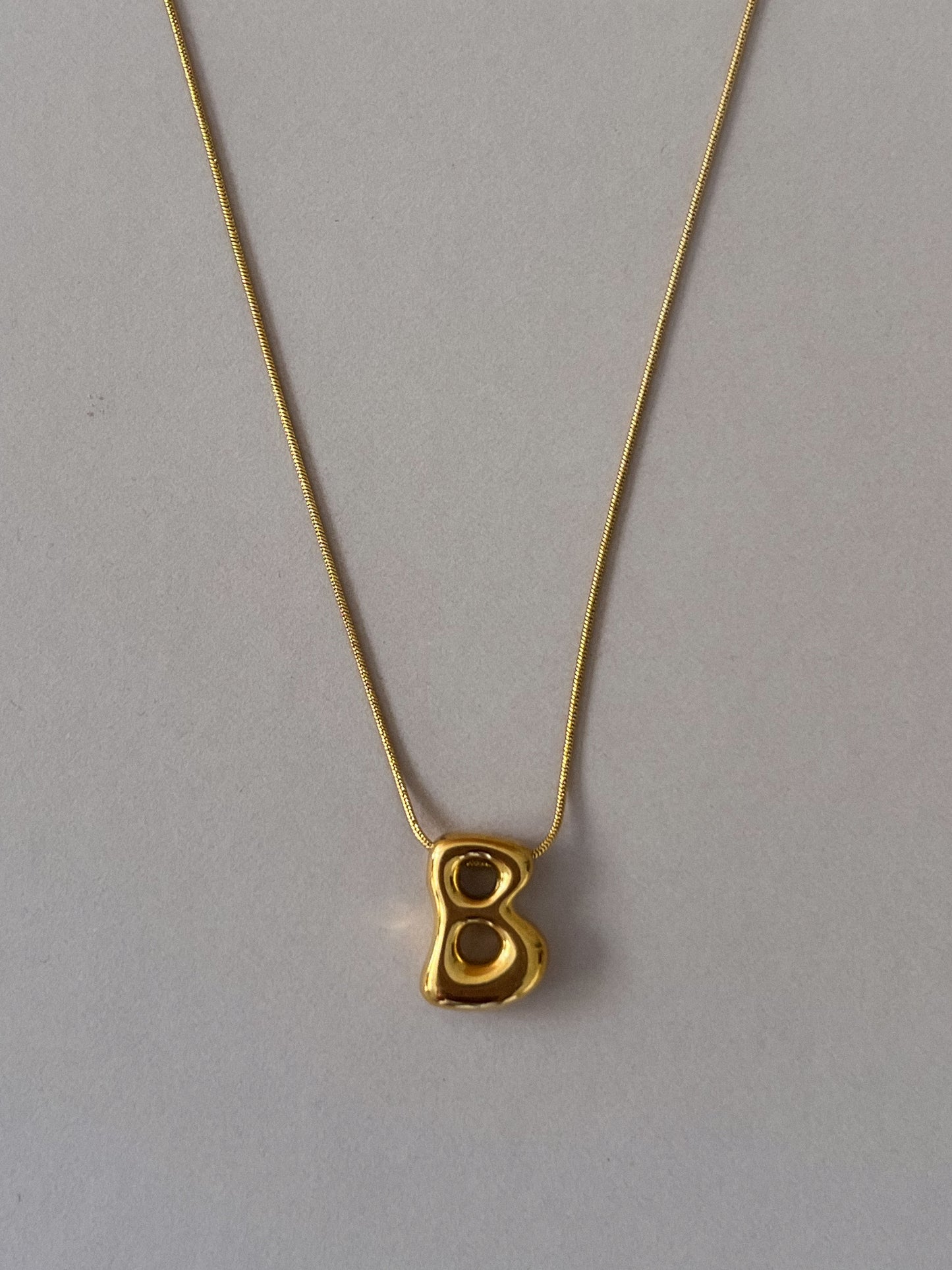 Bubbly initials