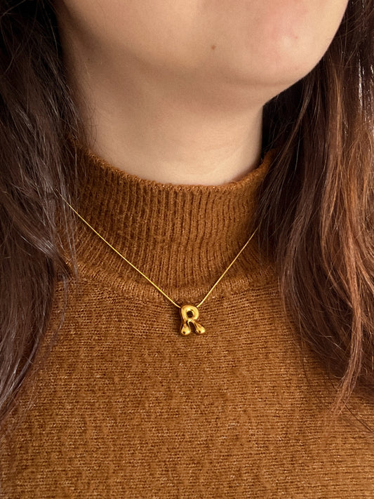 Bubbly initials