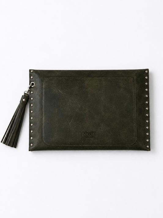 Washed olive Laptop Sleeve