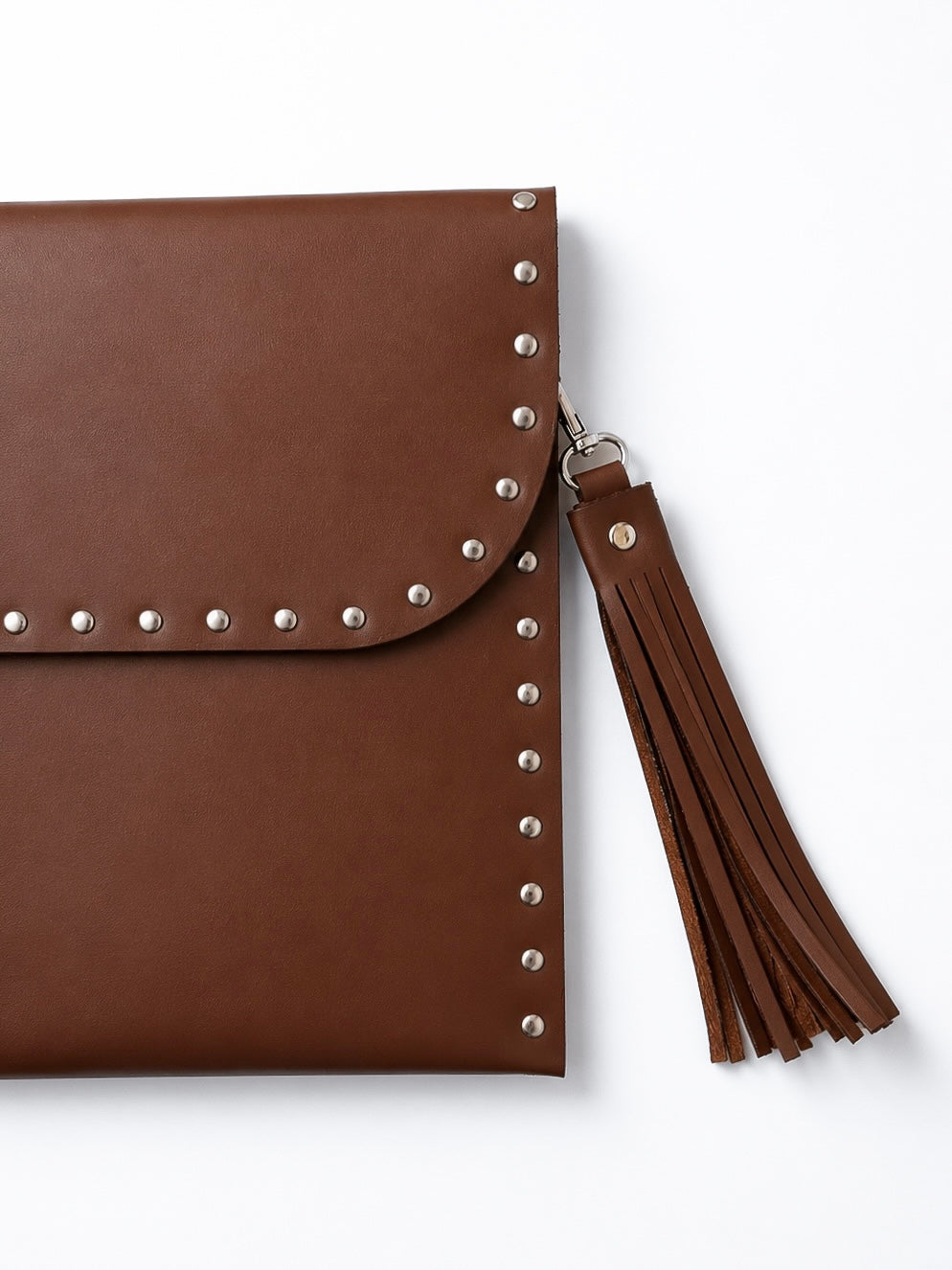 Brown Leather Laptop Sleeve