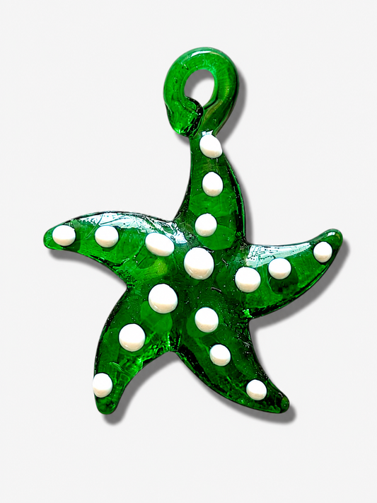 Dotted Green Star