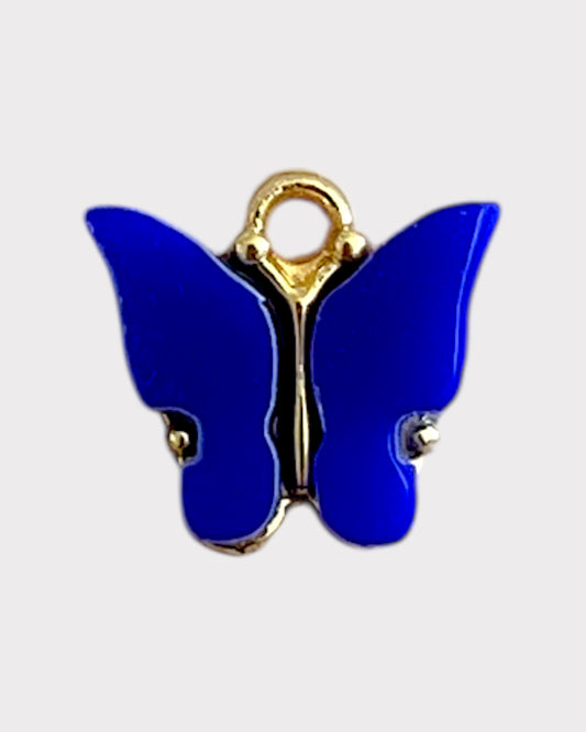 dark blue butterfly