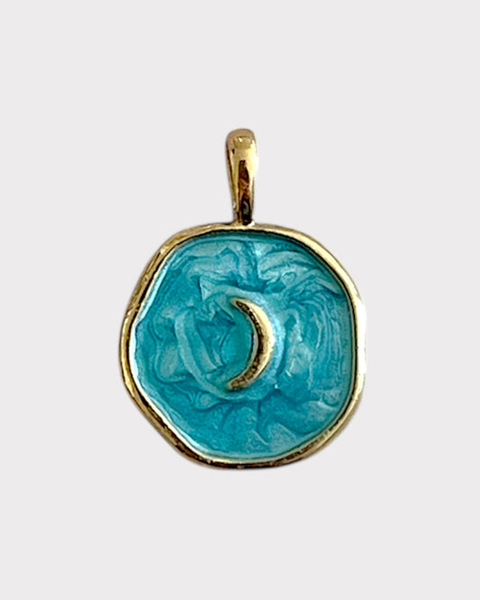 blue crescent