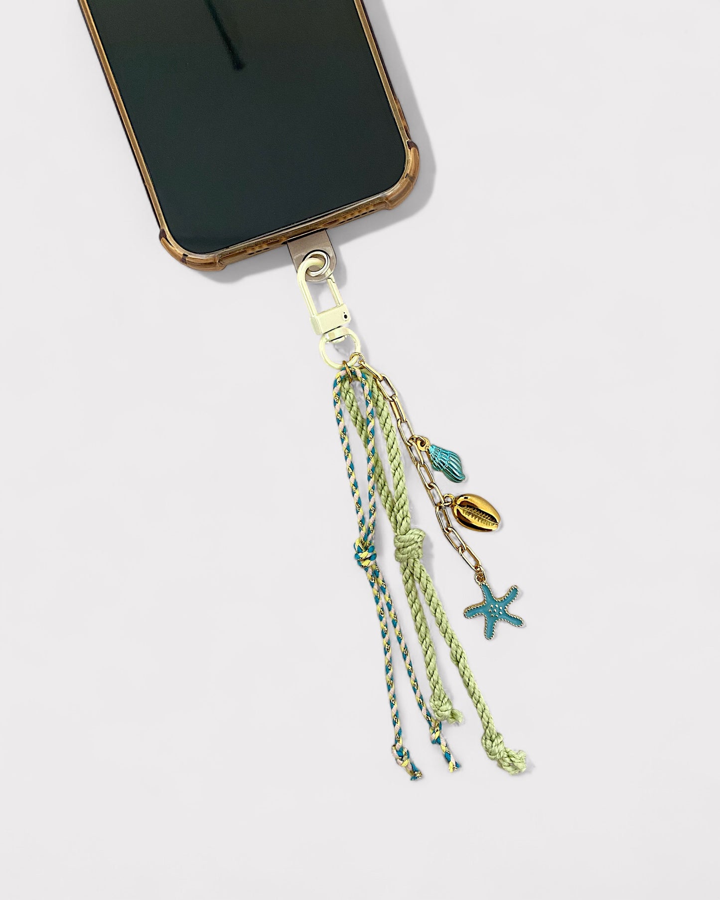 Phone charm tab