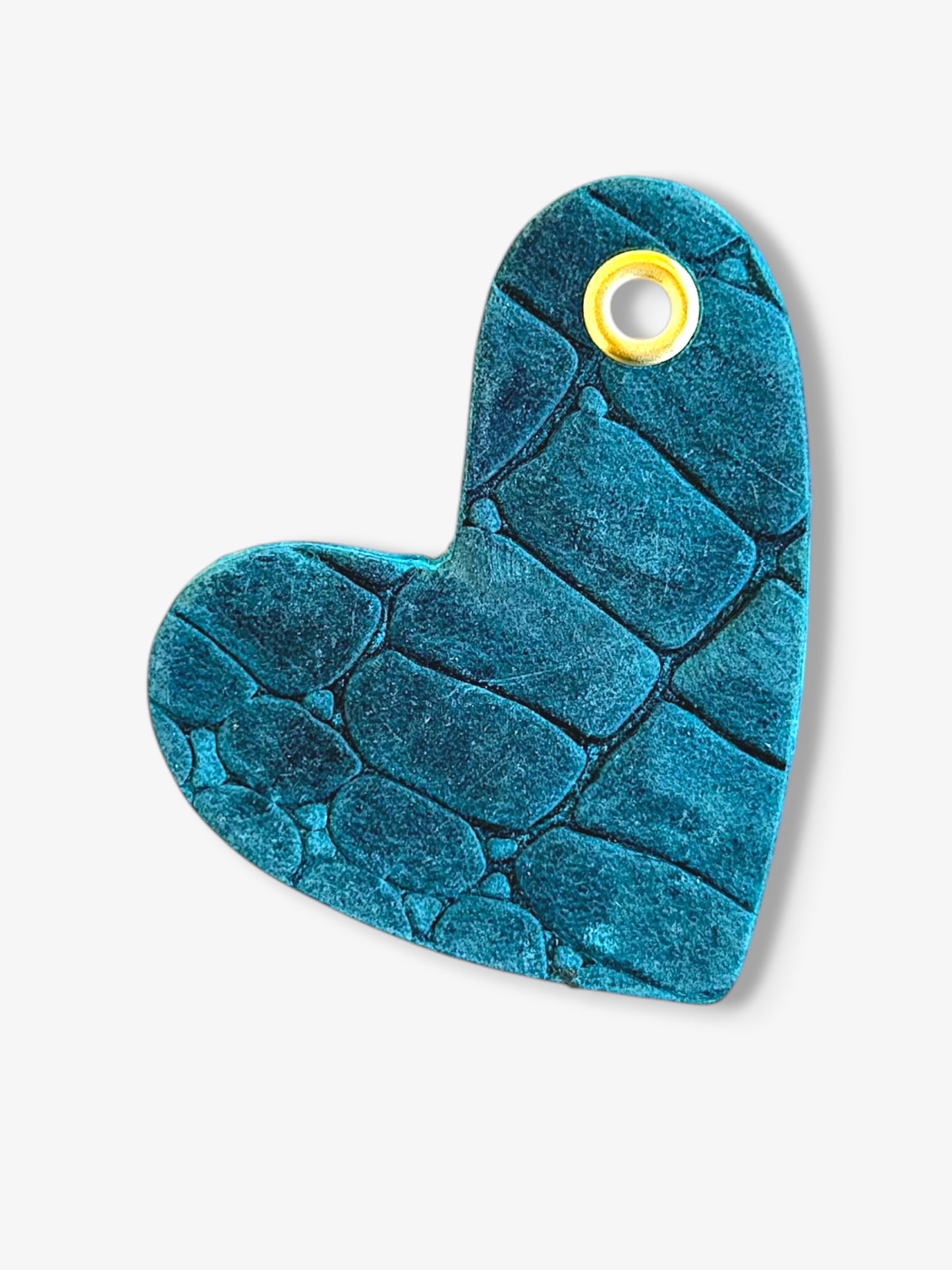 Heart Leather Charm