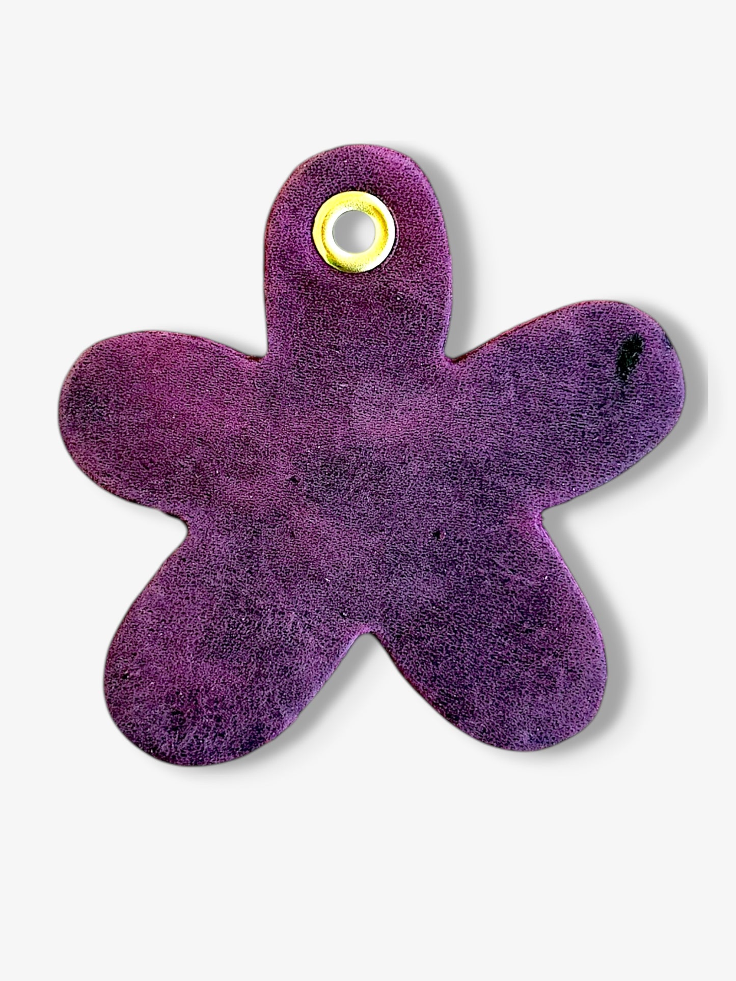 Daisy Leather Charm