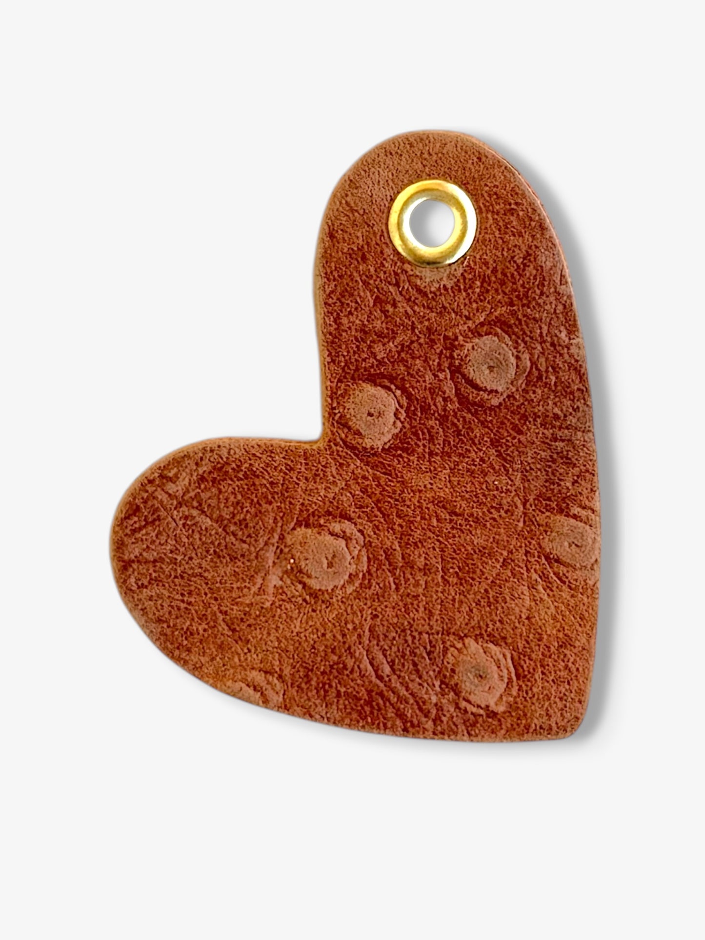 Heart Leather Charm