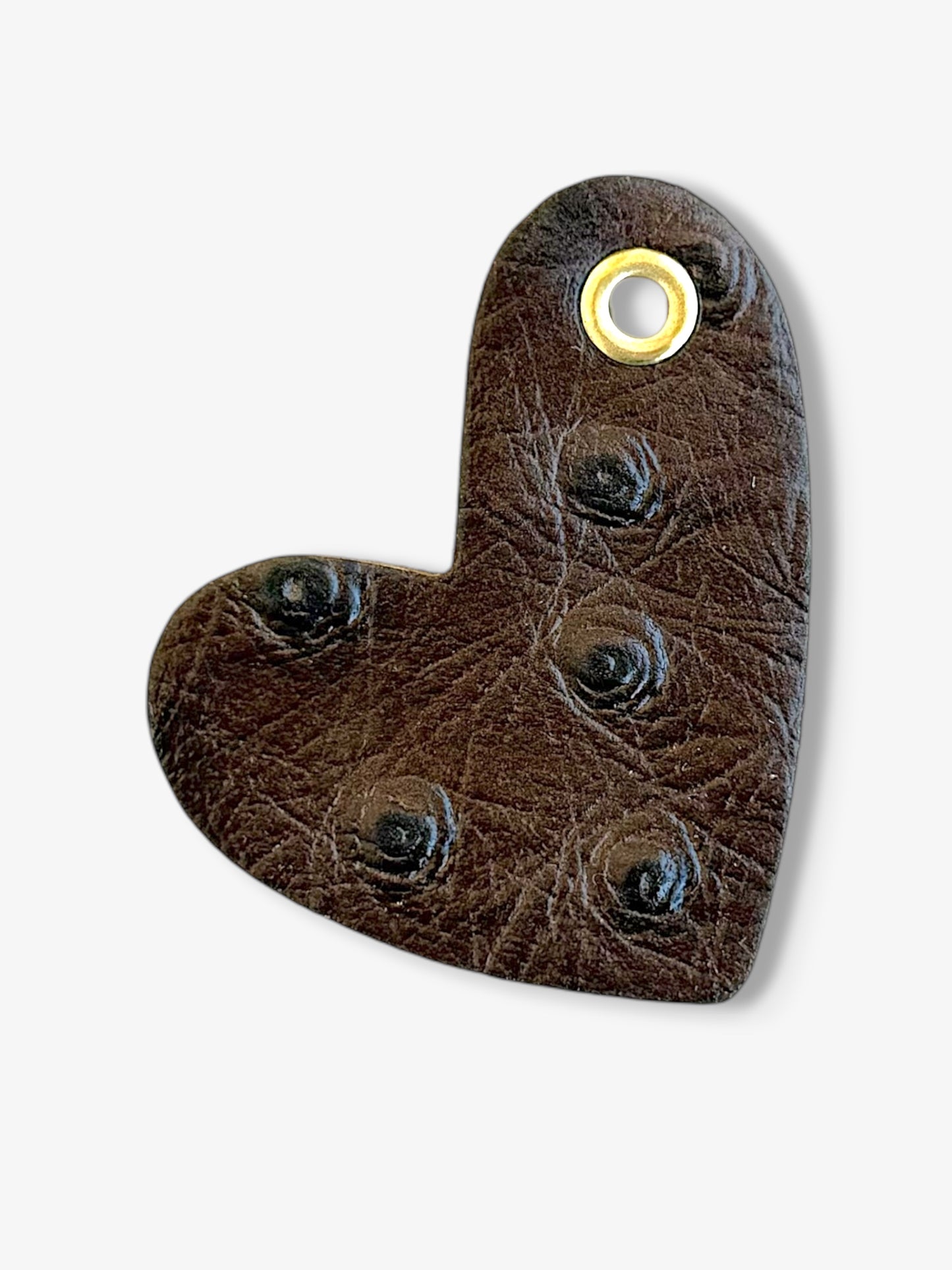 Heart Leather Charm