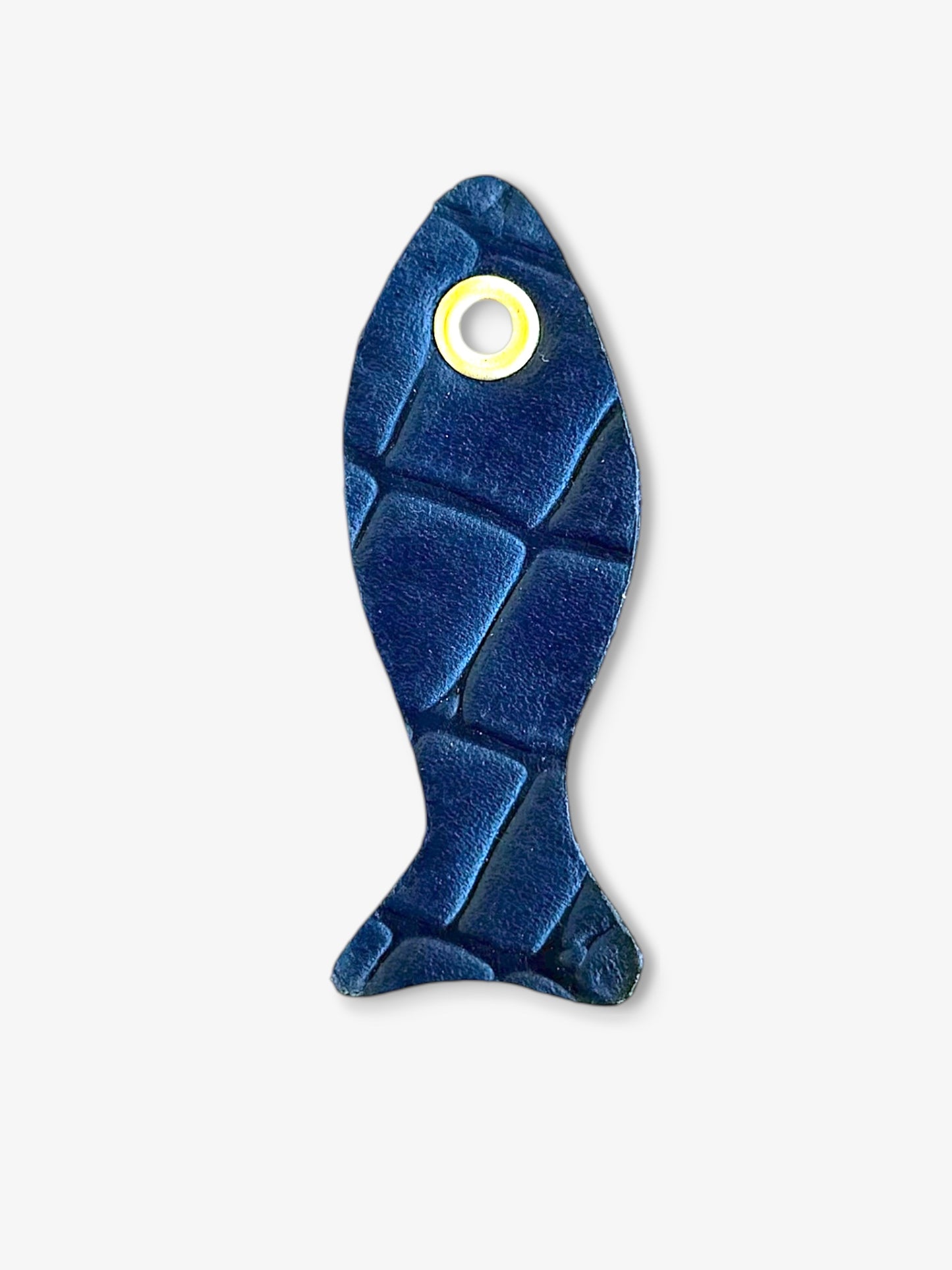 Fish Leather Charm