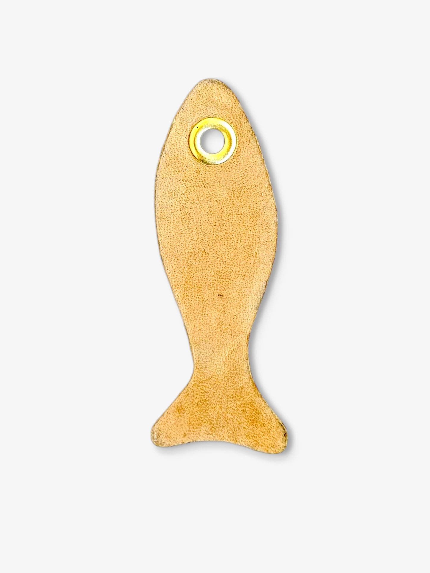 Fish Leather Charm