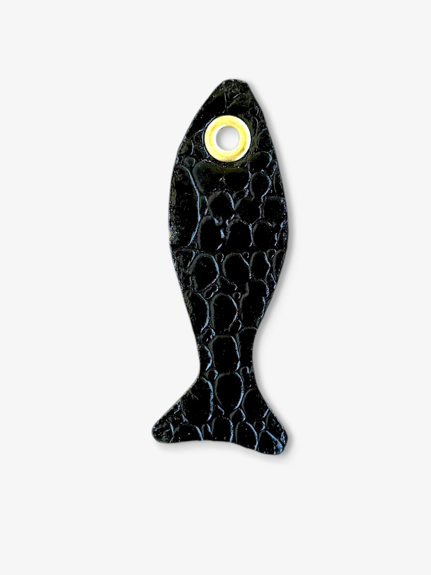 Fish Leather Charm