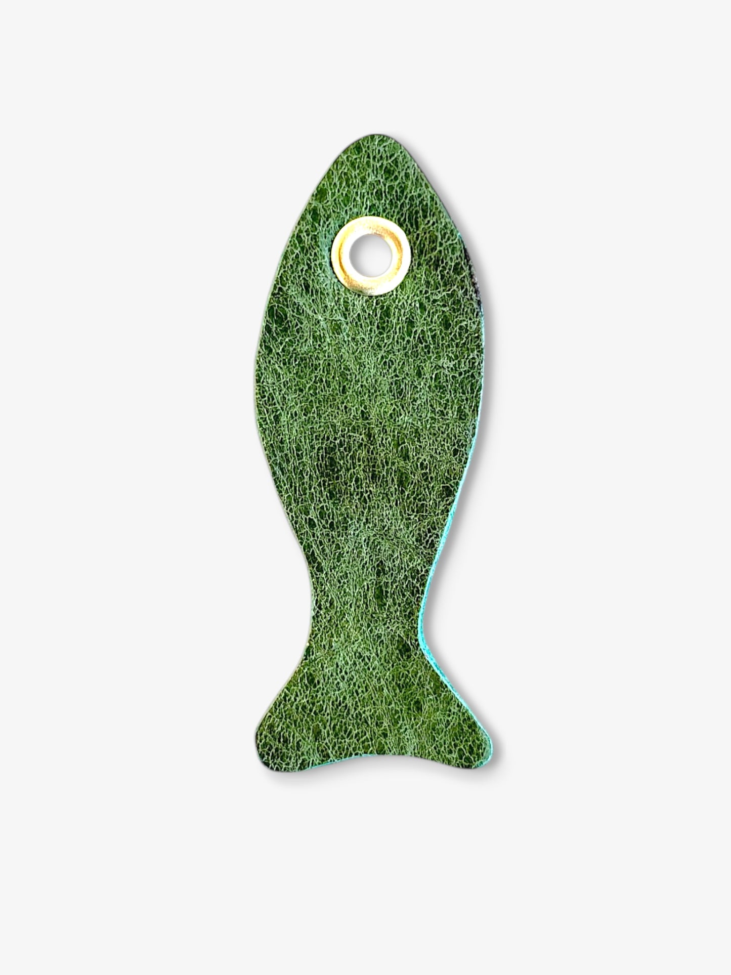 Fish Leather Charm