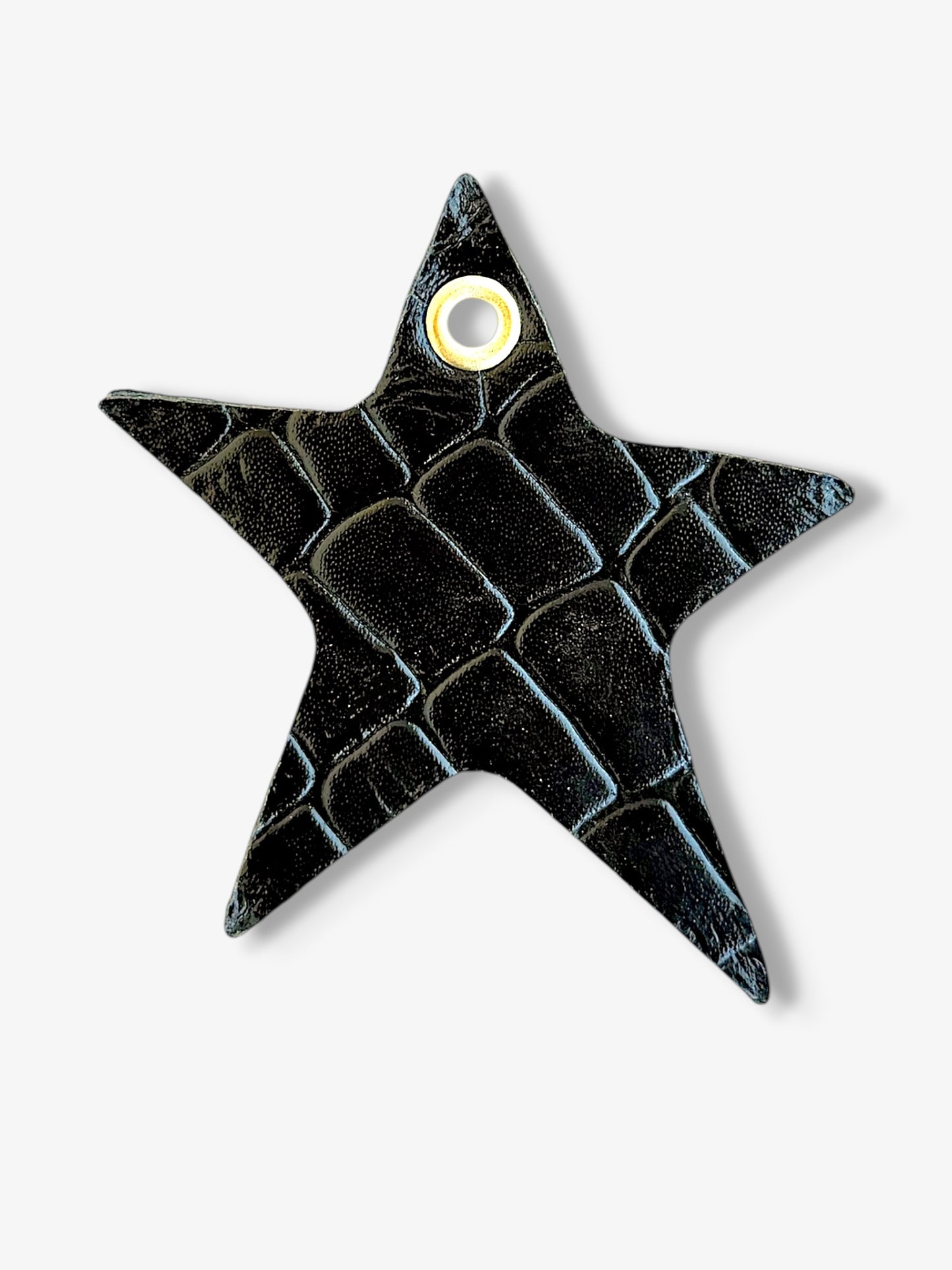 Star Leather Charm