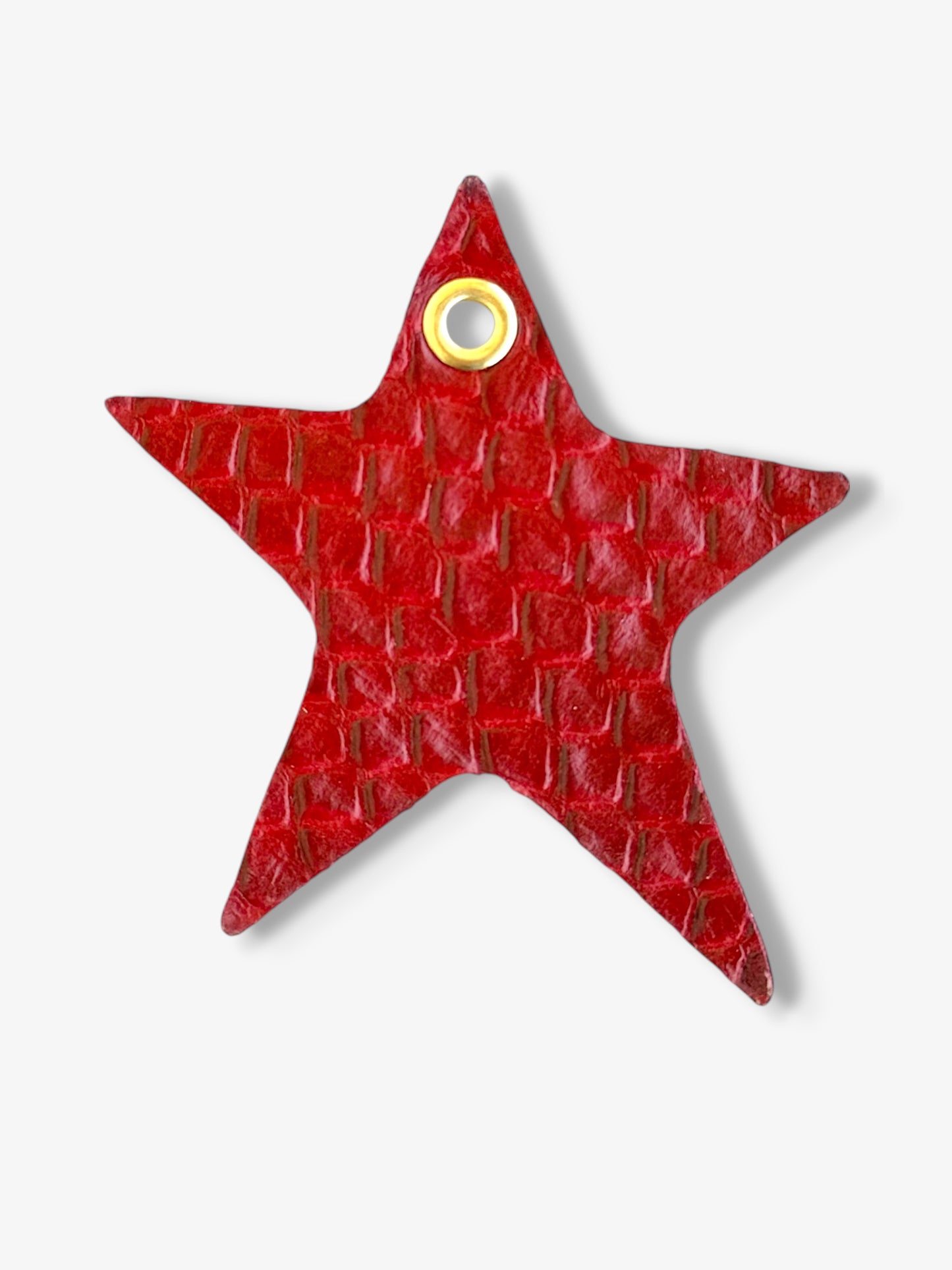 Star Leather Charm