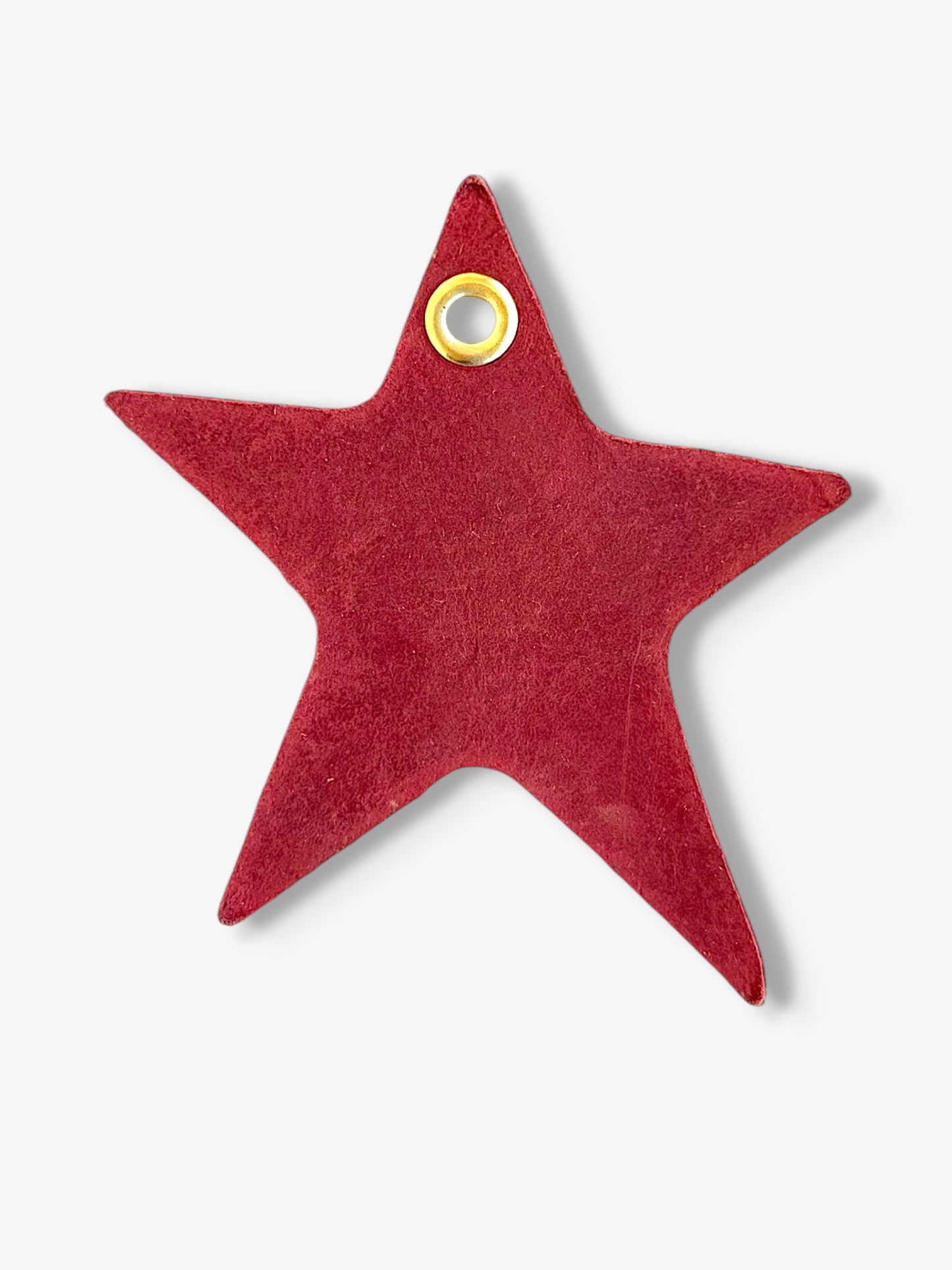 Star Leather Charm