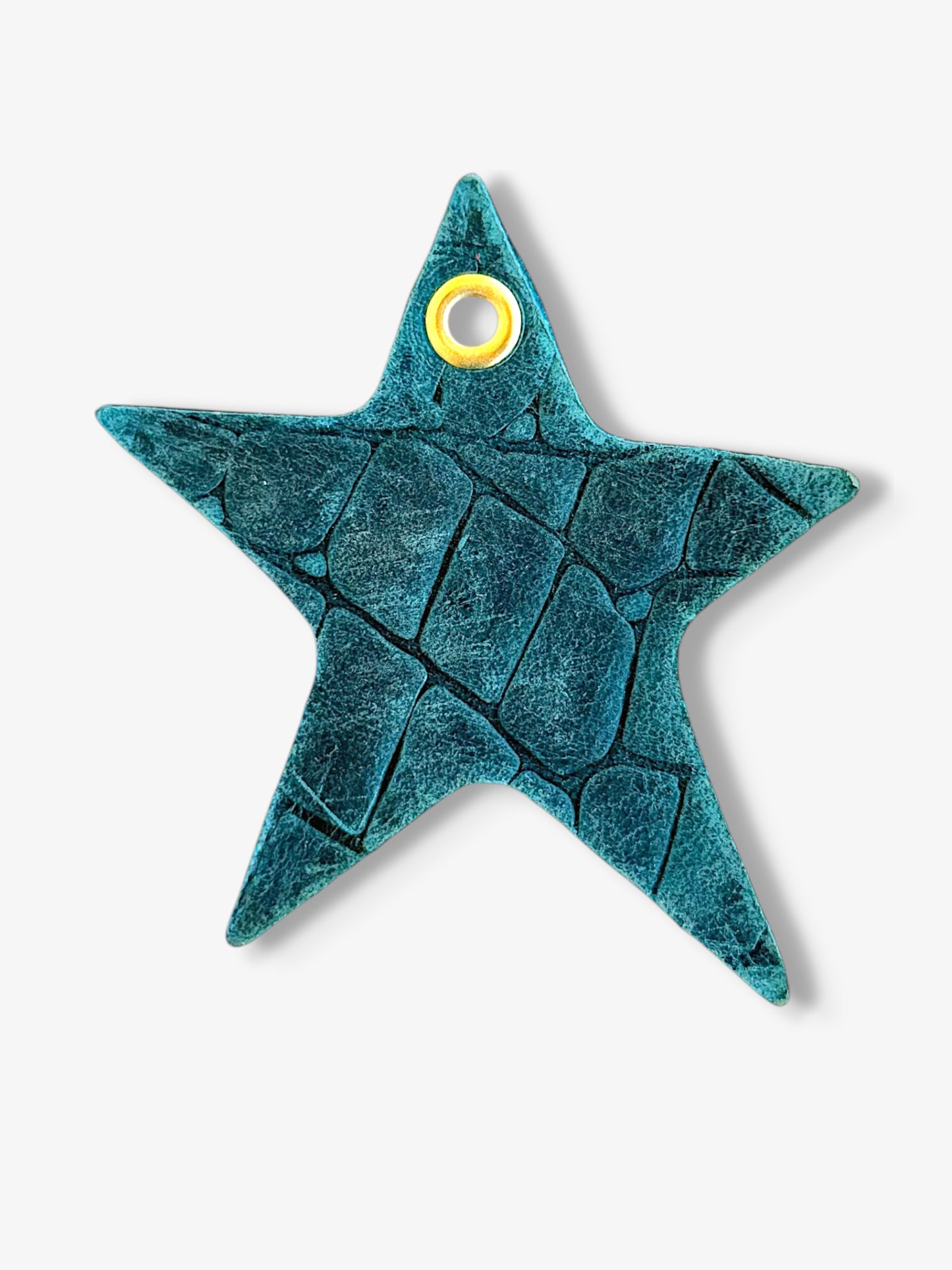 Star Leather Charm