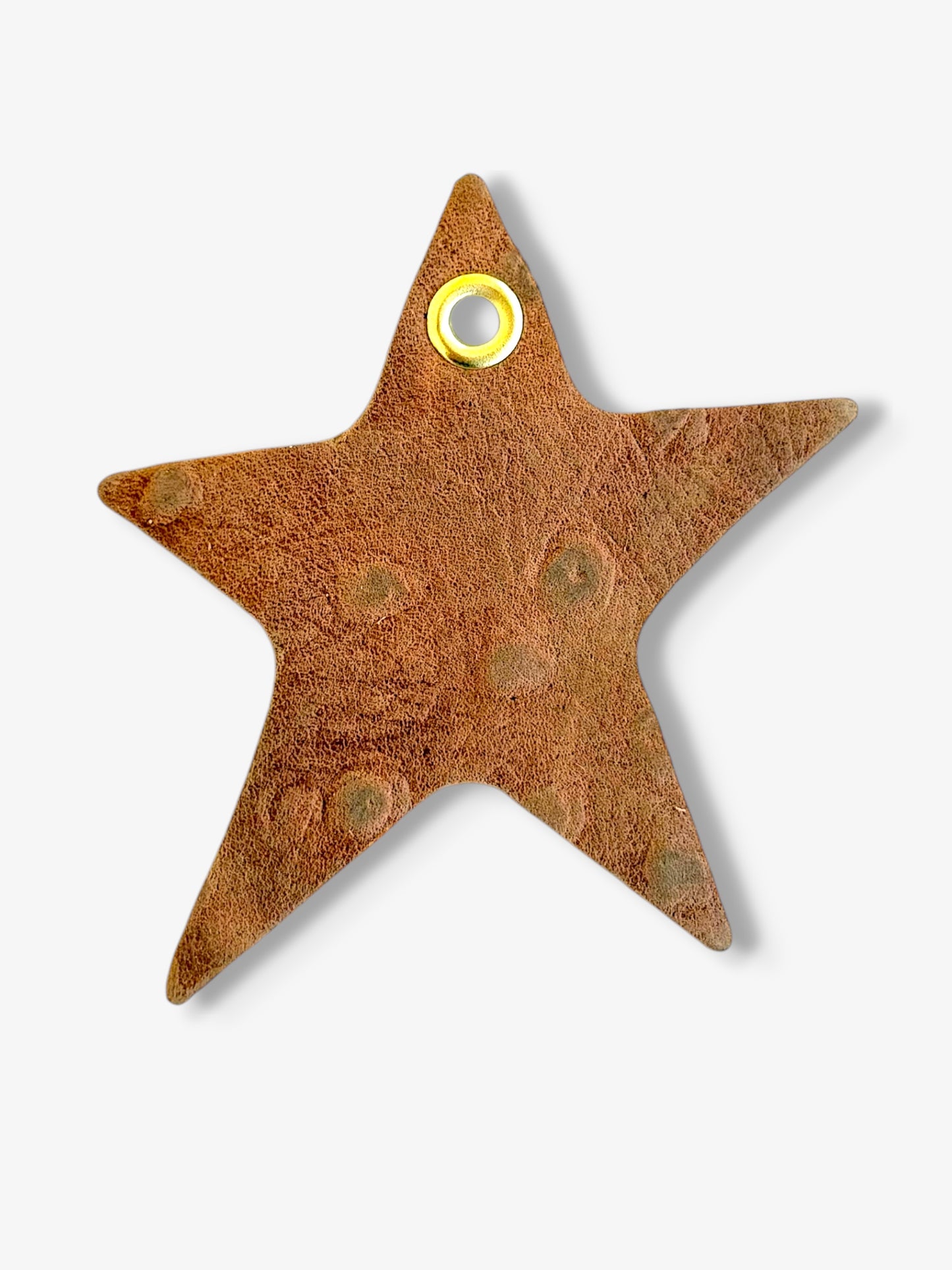 Star Leather Charm