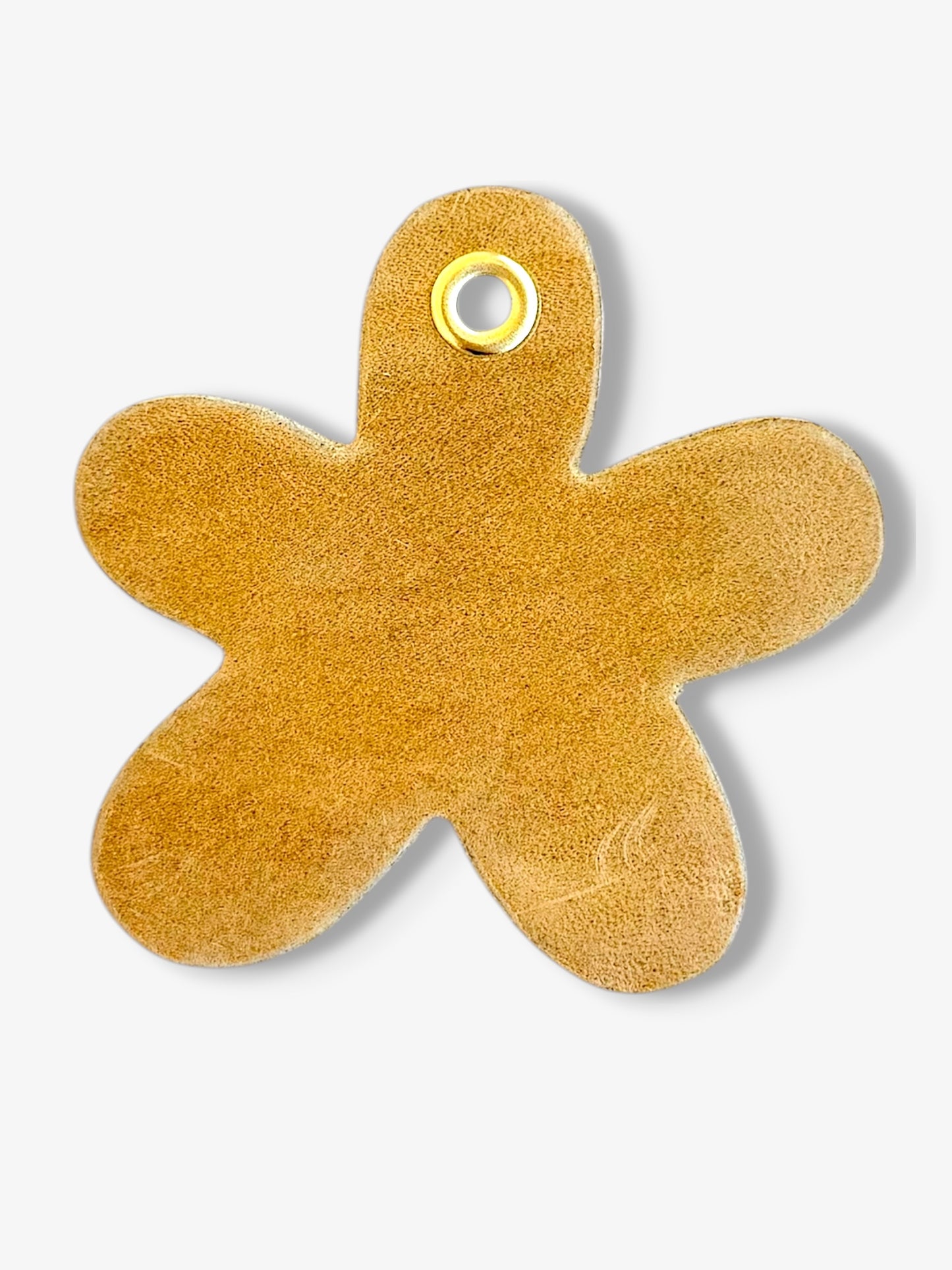 Daisy Leather Charm